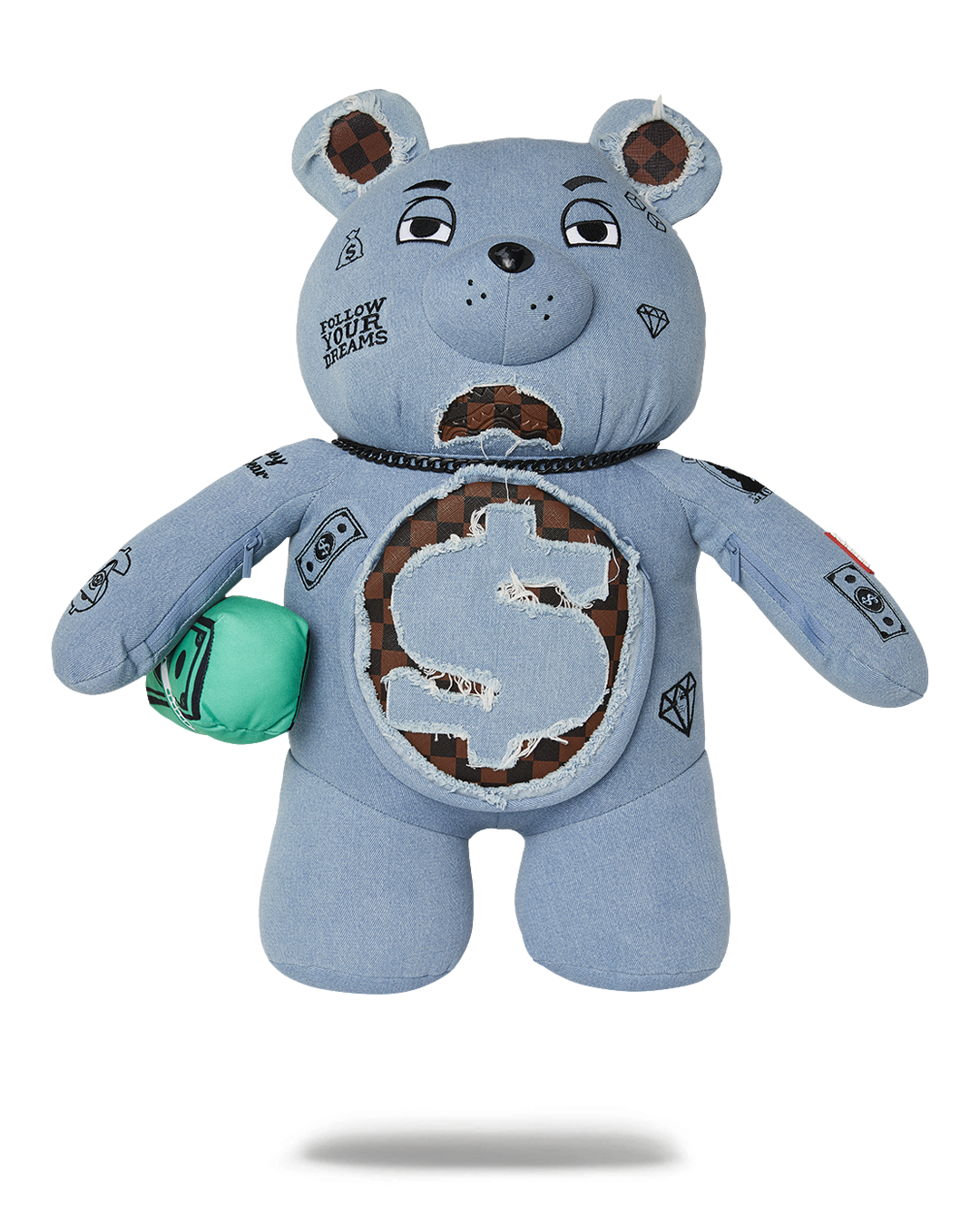 SPRAYGROUND SHORES OF ITALY MONEYBEAR BACKPACK