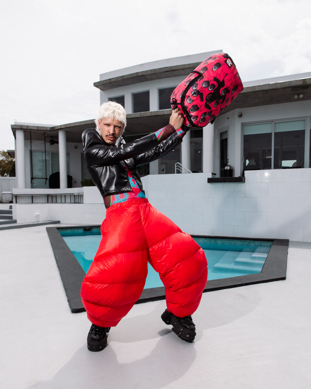 SPRAYGROUND SQUID GAME COLLAB FRONT MAN CREW BACKPACK