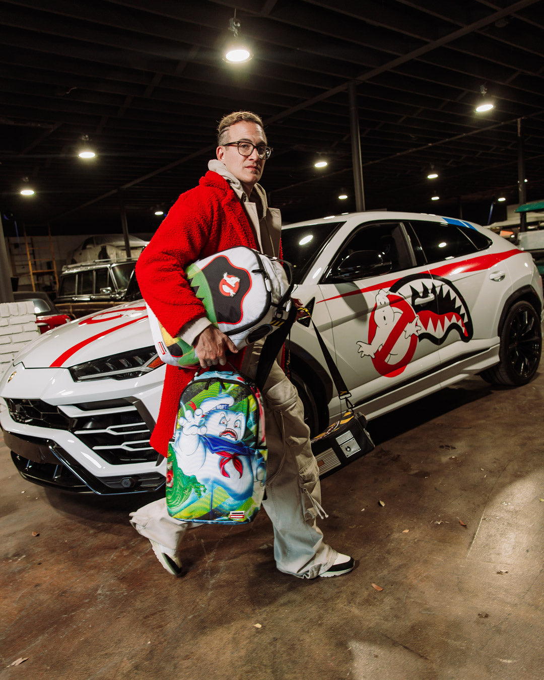 SPRAYGROUND GHOSTBUSTERS HAUNTED DOUGH BACKPACK