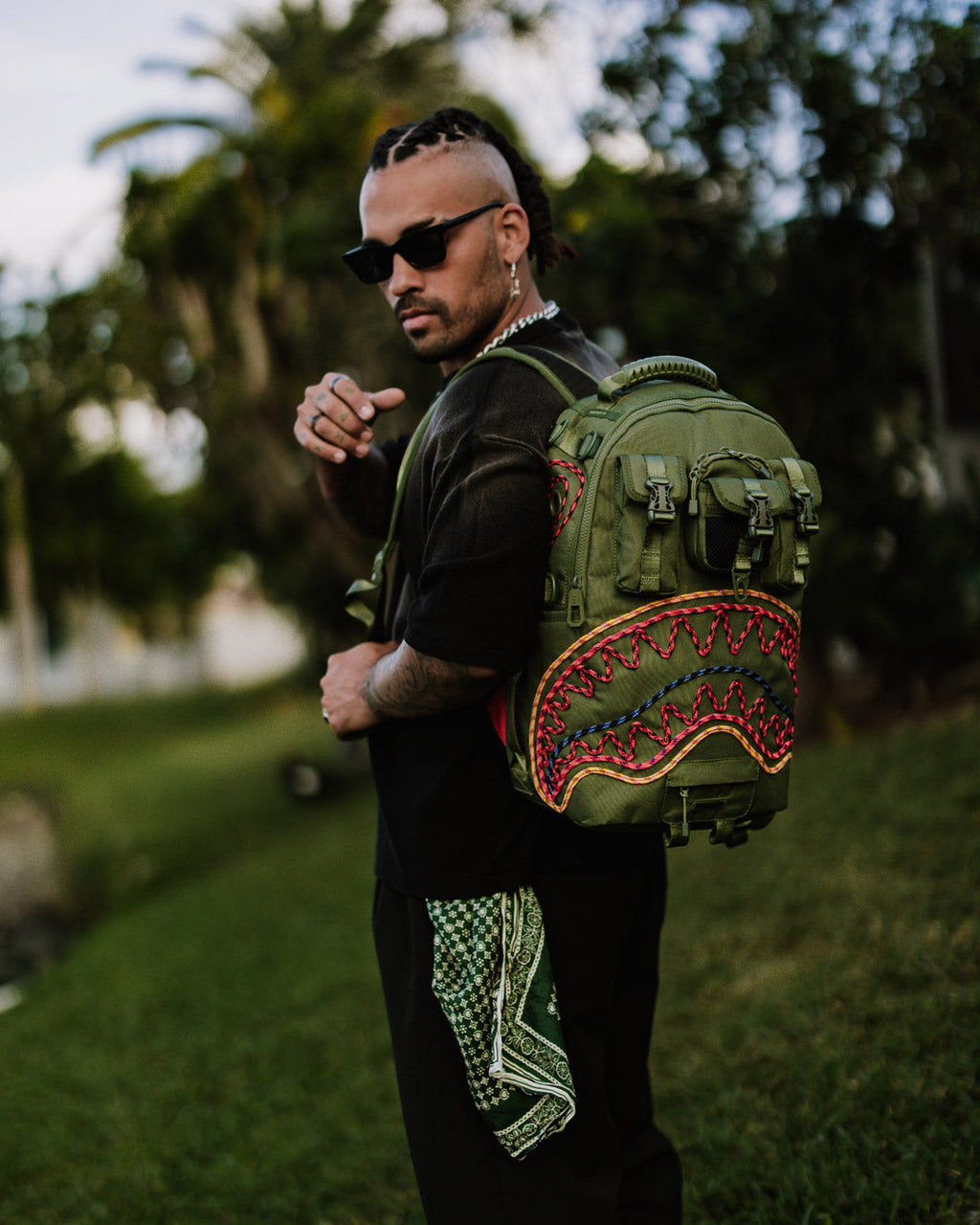 SPRAYGROUND WON'T STOP TILL THE TOP DLX BACKPACK
