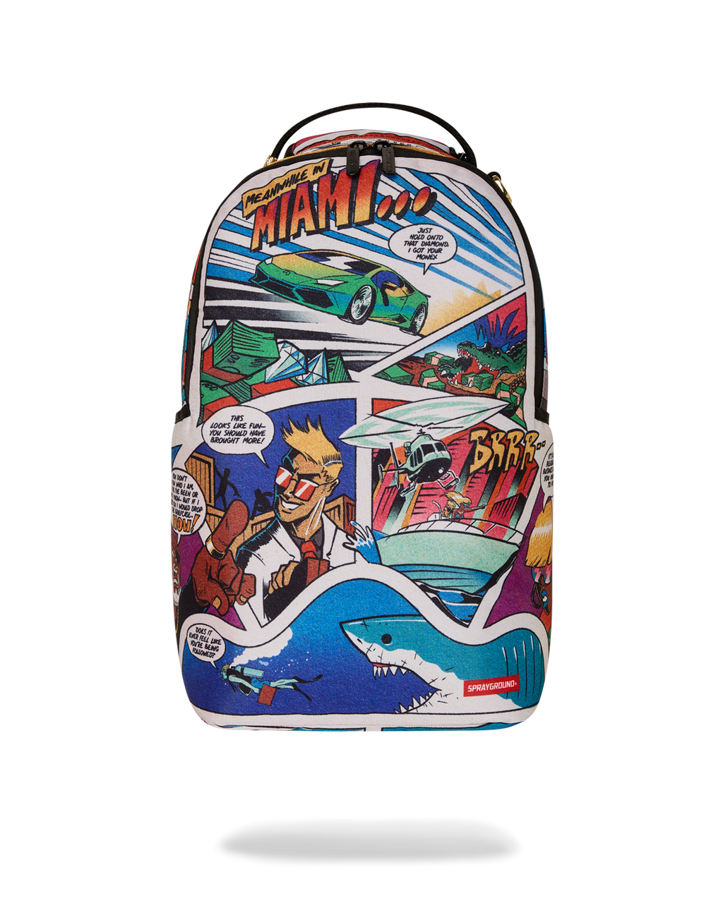 SPRAYGROUND 305 ACTION PACKED NIGHT SPOT DLXR BACKPACK