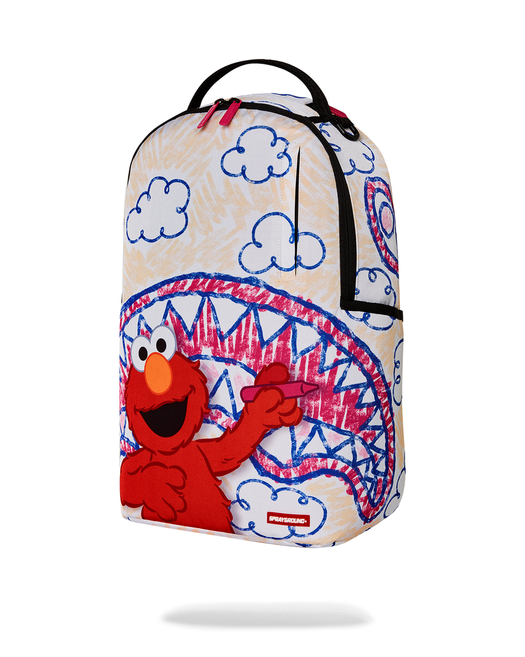 SPRAYGROUND ELMO'S WORLD SHARK SKETCH BACKPACK