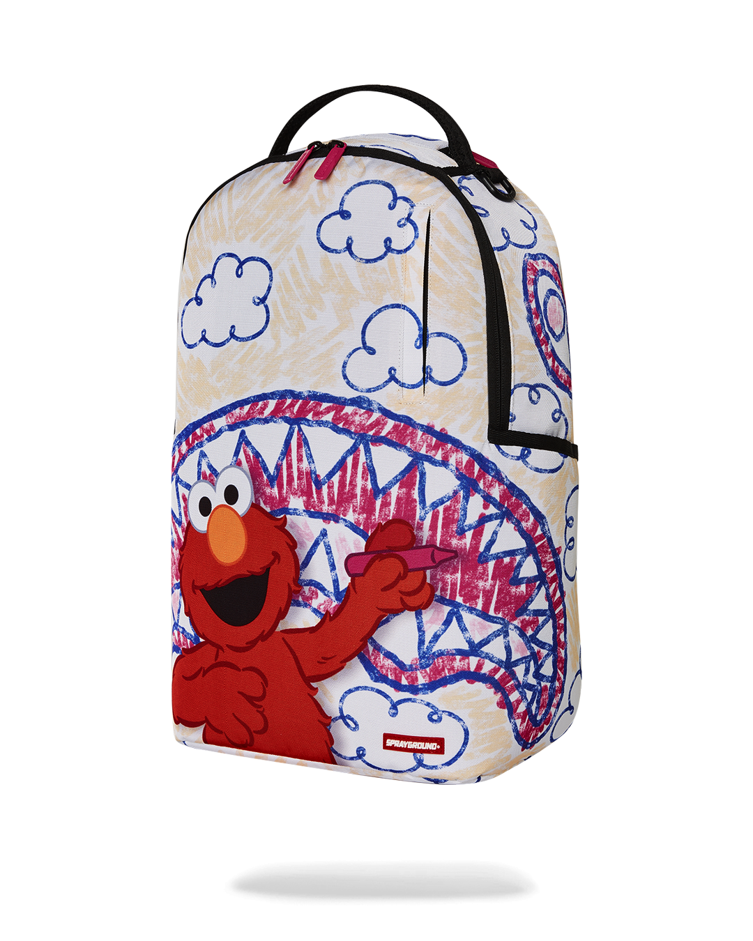 SPRAYGROUND ELMO'S WORLD SHARK SKETCH BACKPACK