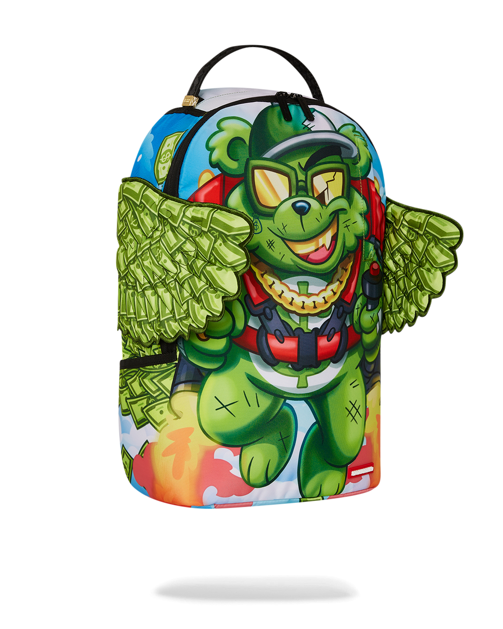 SPRAYGROUND MONEY BEAR WE BOUT TO TAKE OFF BACKPACK