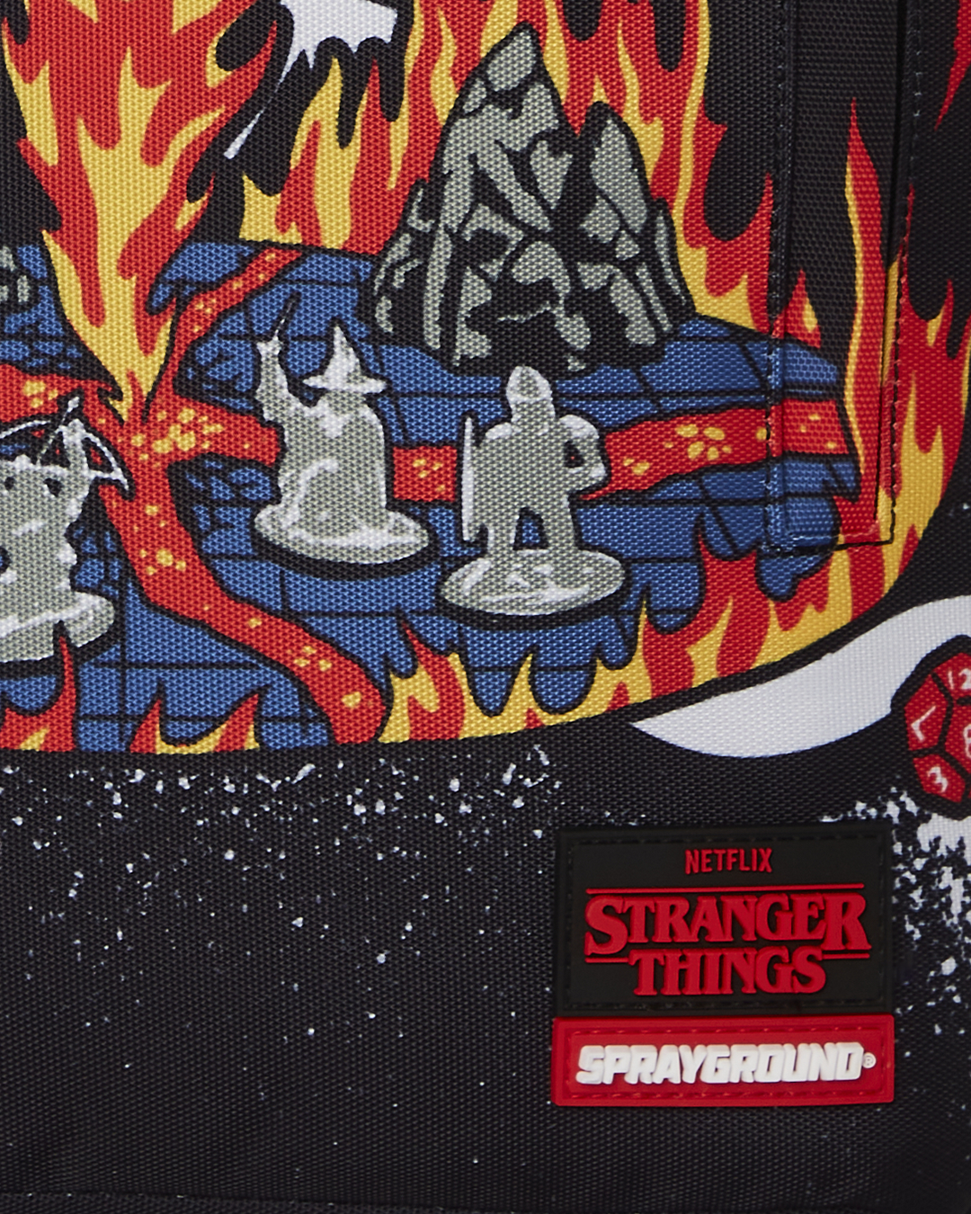 SPRAYGROUND STRANGER THINGS HELLFIRE BACKPACK