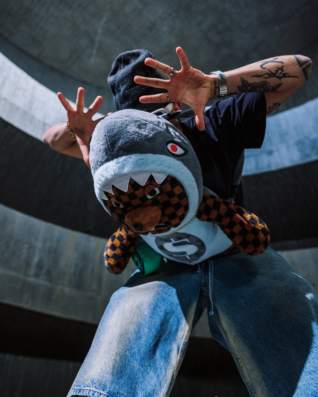 SPRAYGROUND THE RIZZLER MONEYBEAR TEDDYBEAR BACKPACK