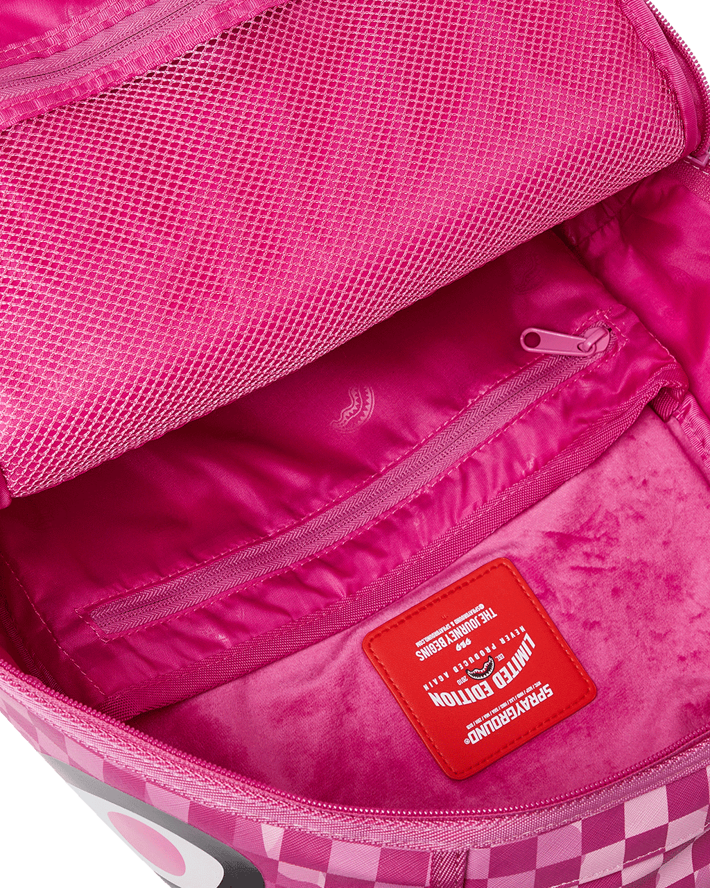 SPRAYGROUND PINK CAMOCHECK BACKPACK