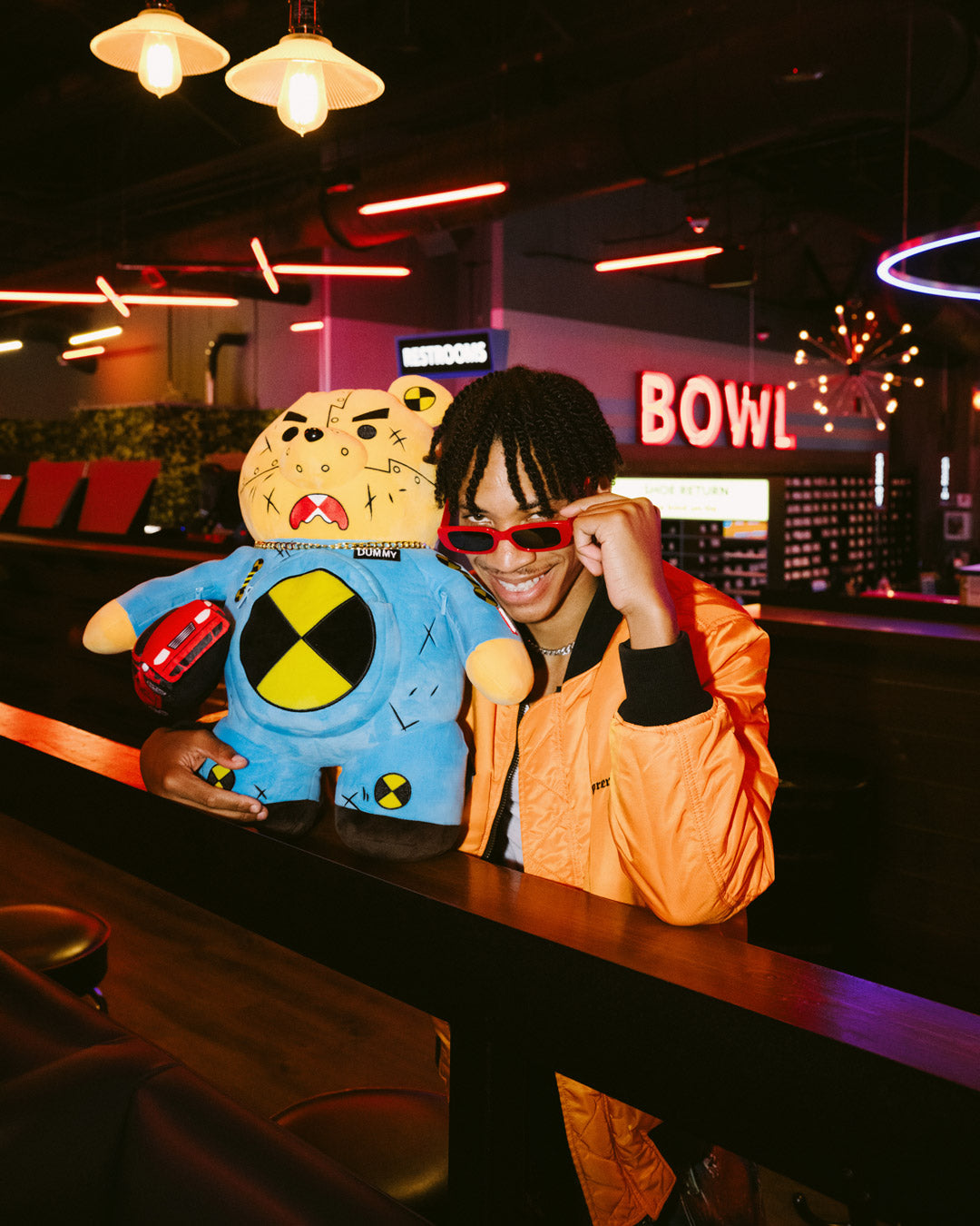 SPRAYGROUND DUMMY BEAR BACKPACK