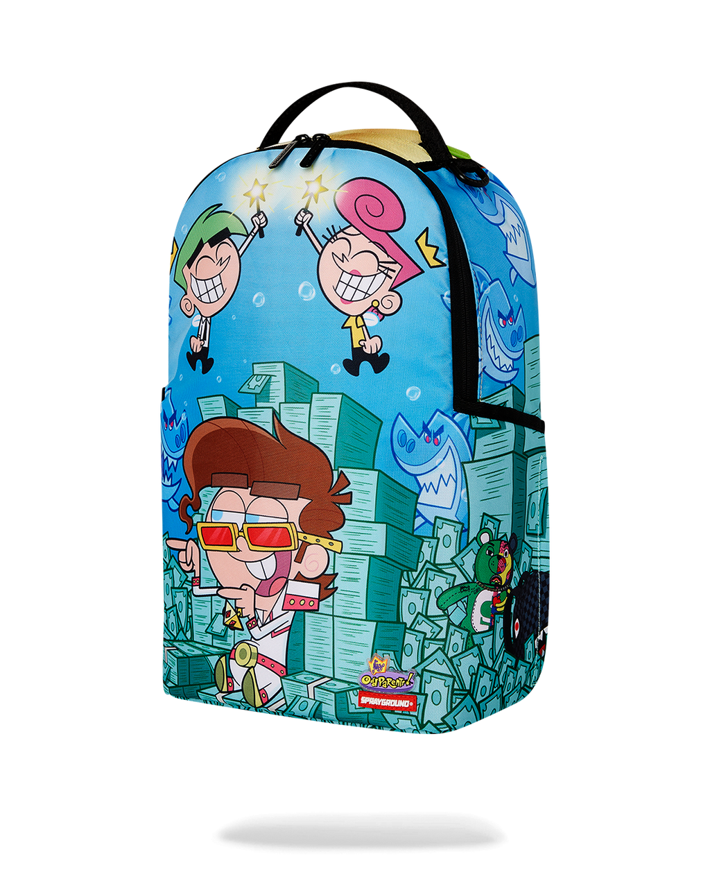 SPRAYGROUND FAIRLY ODD PARENTS: CASH THRONE: TIMMY TAKEOVER DLX BACKPACK