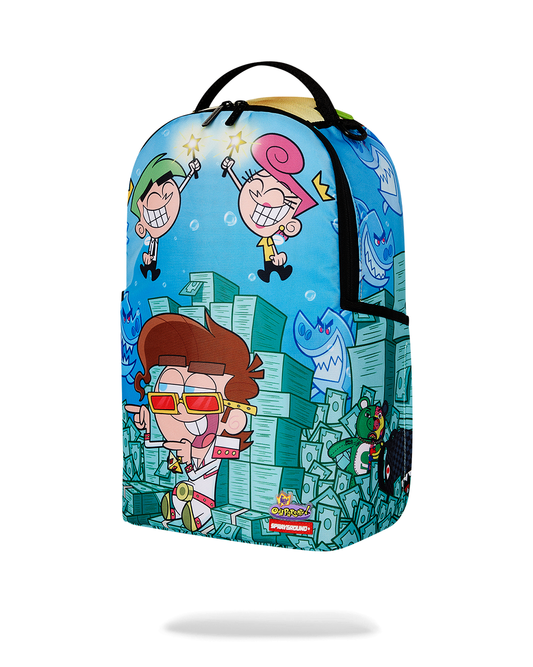 SPRAYGROUND FAIRLY ODD PARENTS: CASH THRONE: TIMMY TAKEOVER DLX BACKPACK
