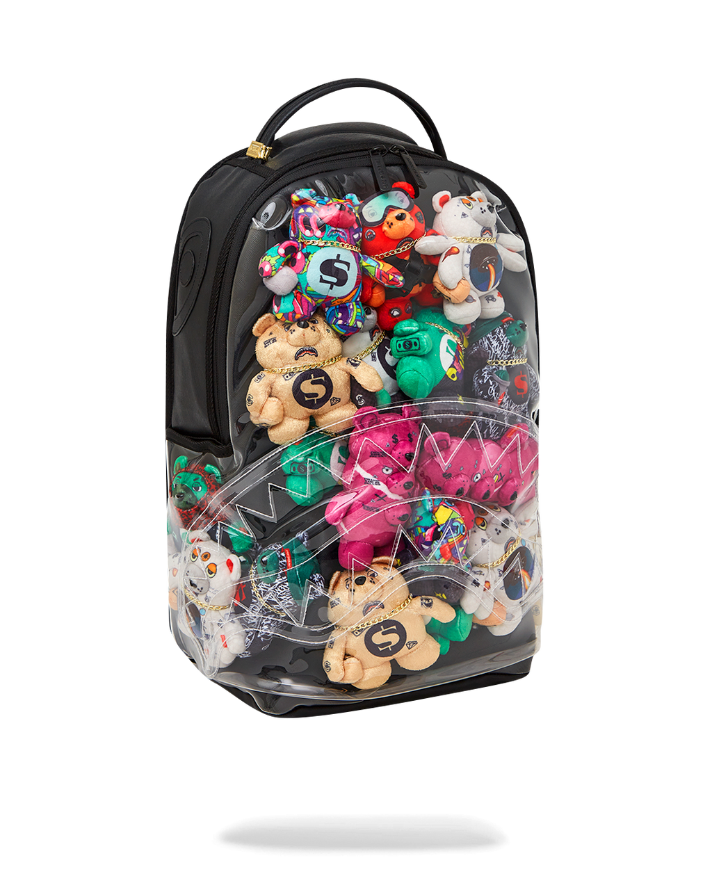 SPRAYGROUND LEGIT BEARS STUFFED IN THIS BAG BACKPACK