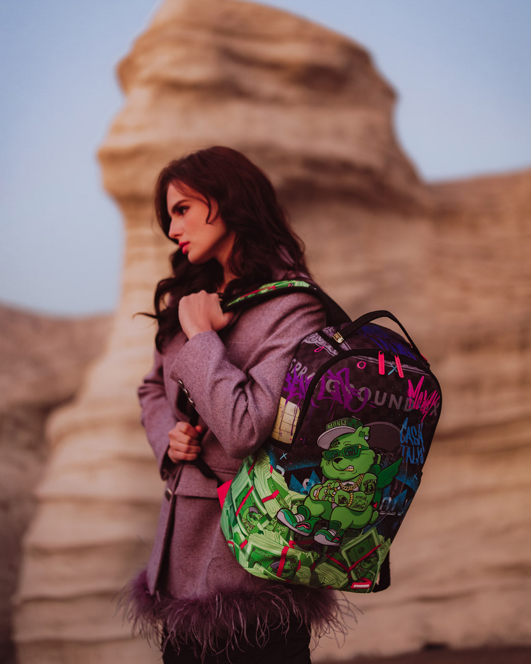 SPRAYGROUND ABEARICAN SUCCESS DLXR BACKPACK