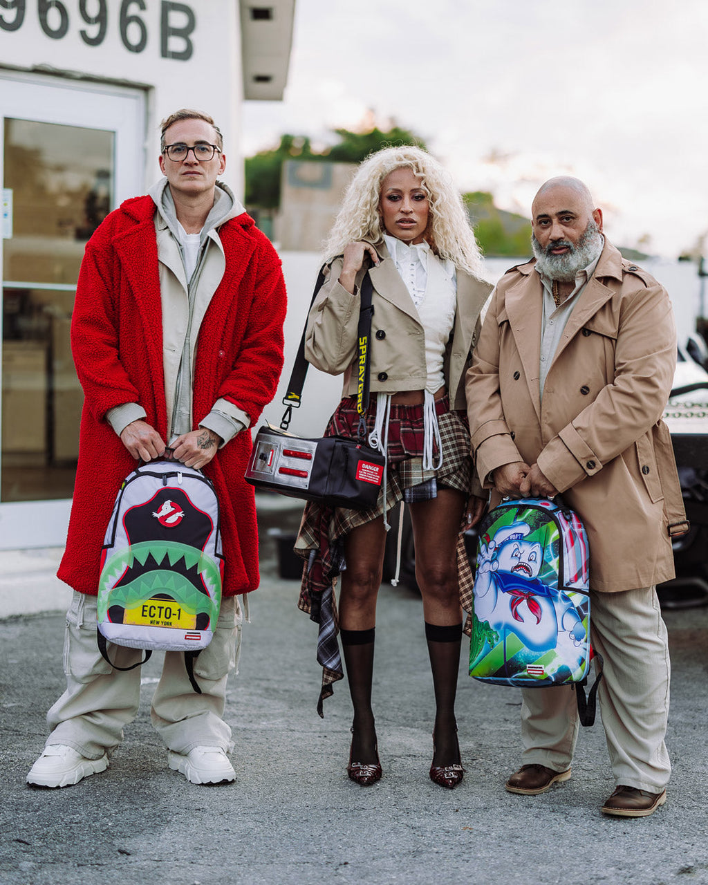 SPRAYGROUND GHOSTBUSTERS HAUNTED DOUGH BACKPACK