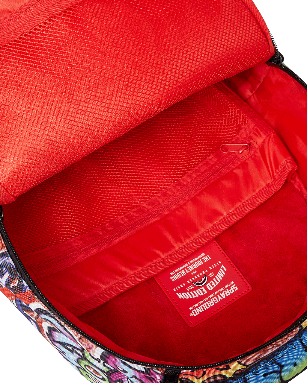 SPRAYGROUND MONOPOLY GRAFFITI GOLD RUSH DLXR BACKPACK