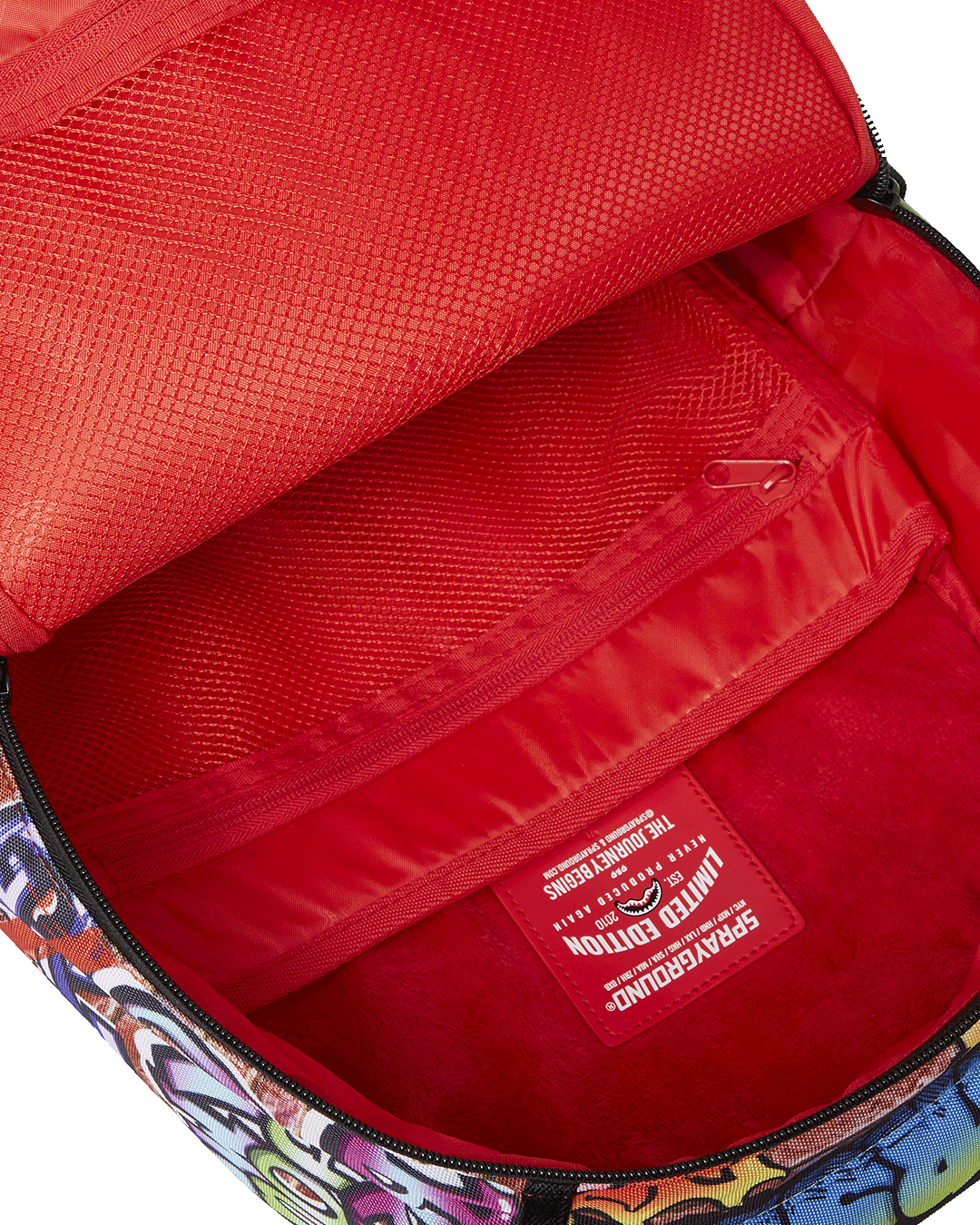 SPRAYGROUND MONOPOLY GRAFFITI GOLD RUSH DLXR BACKPACK