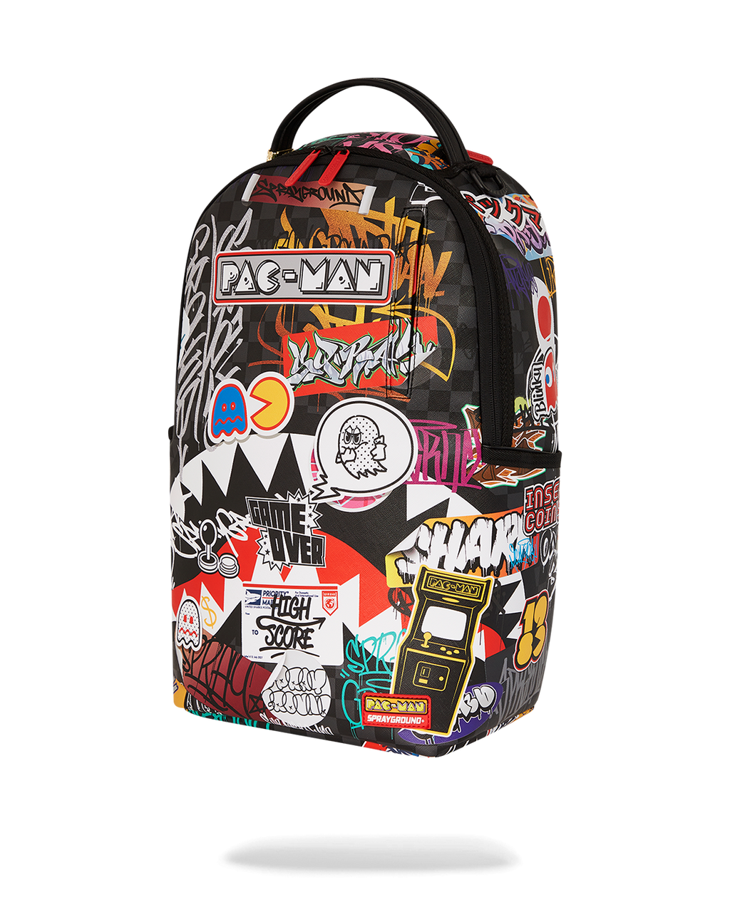 SPRAYGROUND PACMAN LEVELED-UP ART BACKPACK