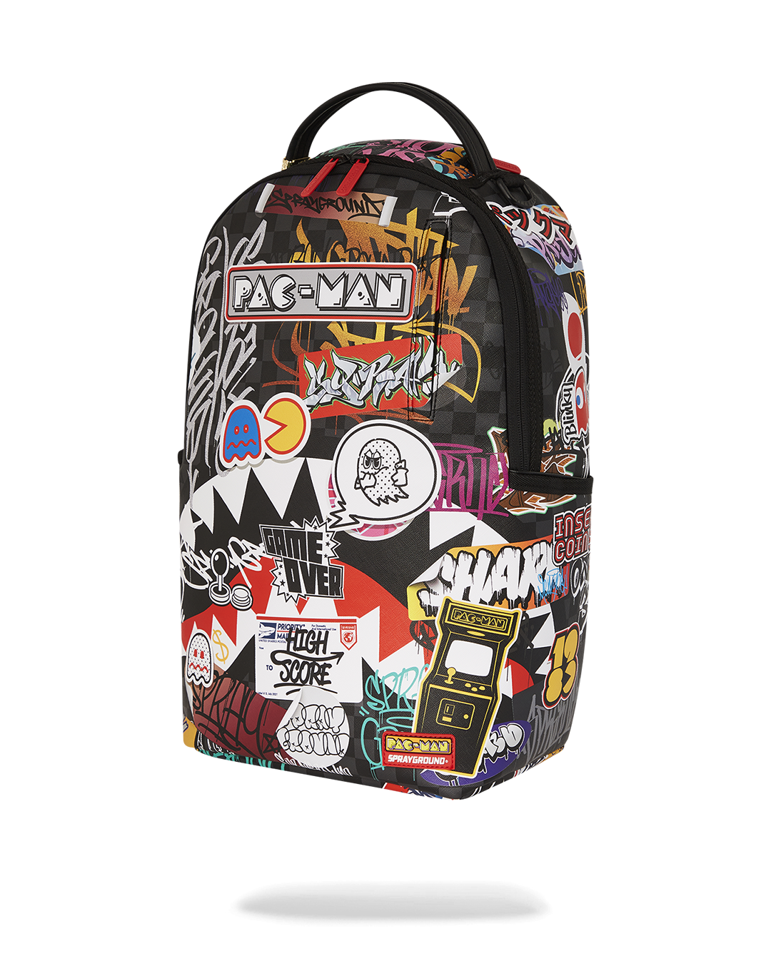 SPRAYGROUND PACMAN LEVELED-UP ART BACKPACK