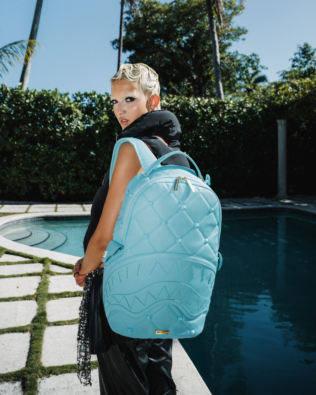 SPRAYGROUND ROCOCCO BEAR DLXSV BACKPACK