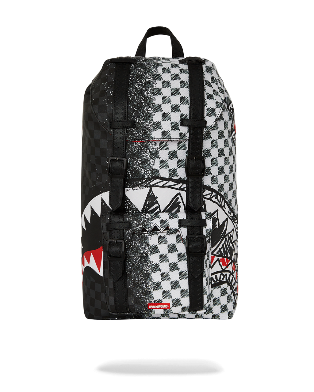 SPRAYGROUND SCRIBBLE DRIBBLE CHECK HILLS BACKPACK