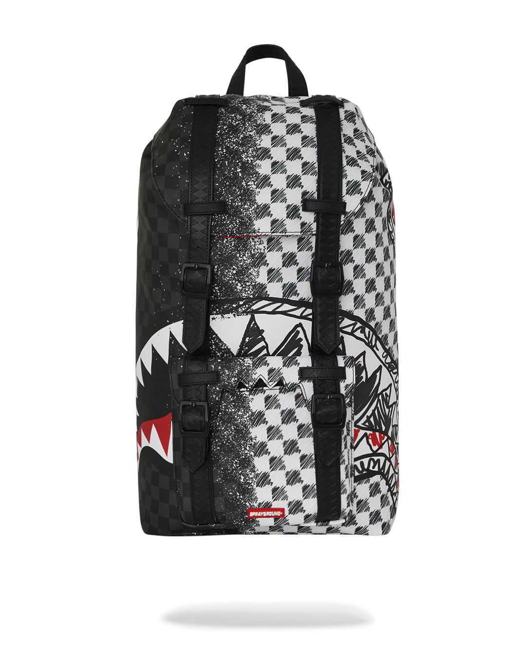 SPRAYGROUND SCRIBBLE DRIBBLE CHECK HILLS BACKPACK