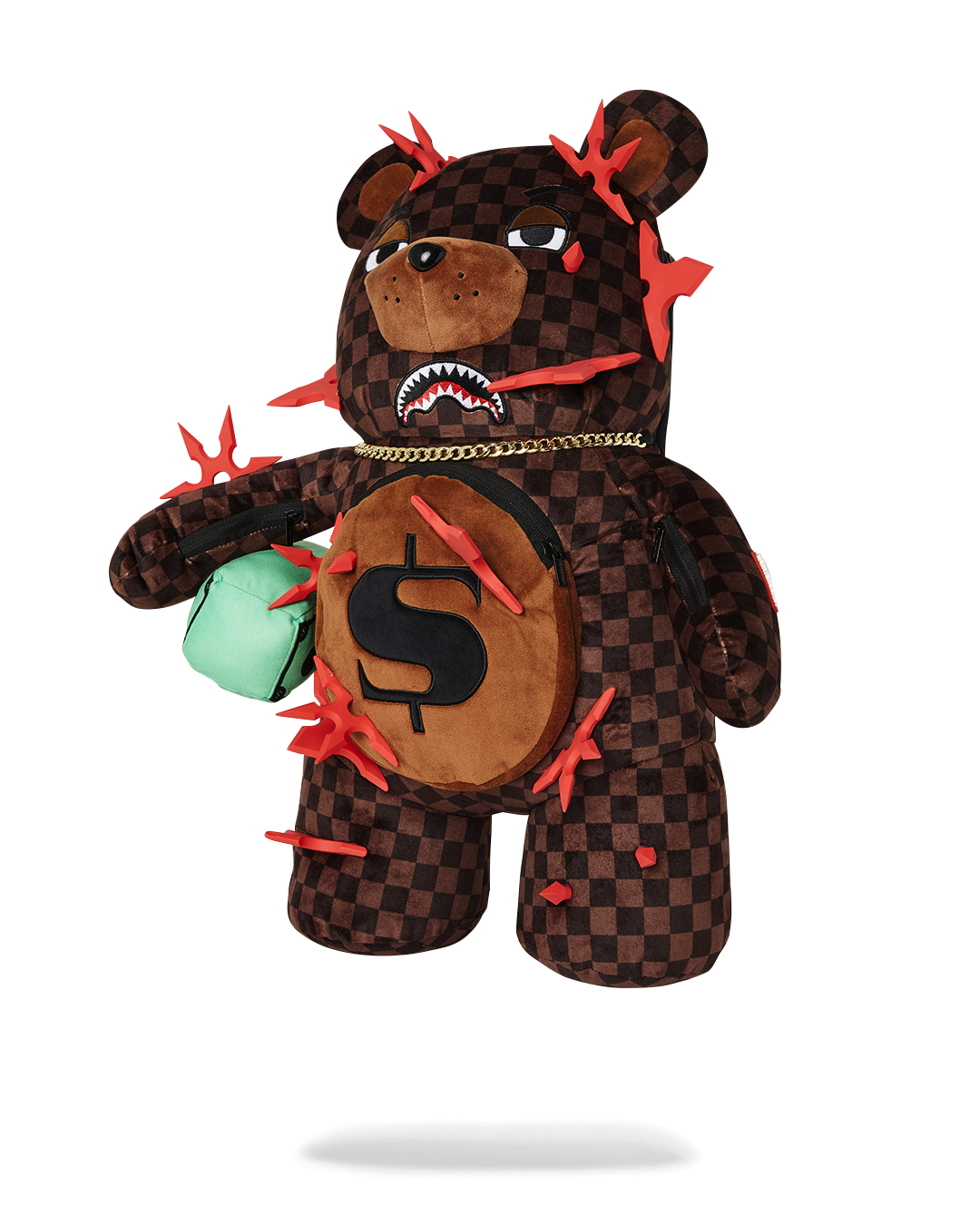 SPRAYGROUND OUCH, WHATEVER MONEYBEAR BACKPACK