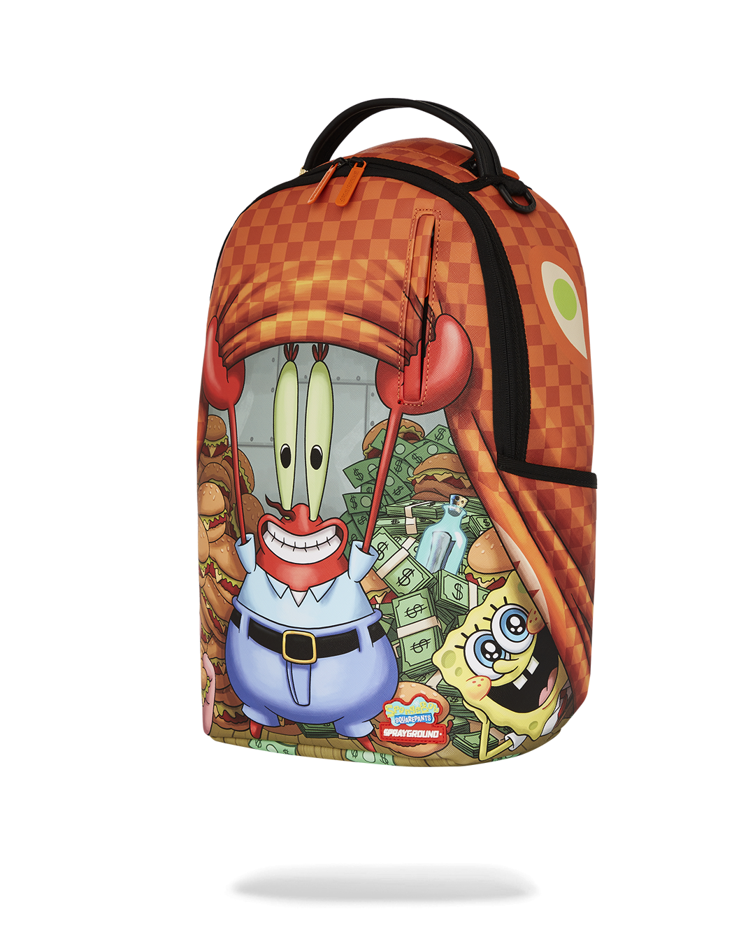 SPRAYGROUND SPONGEBOB STACK UP KRABS BACKPACK