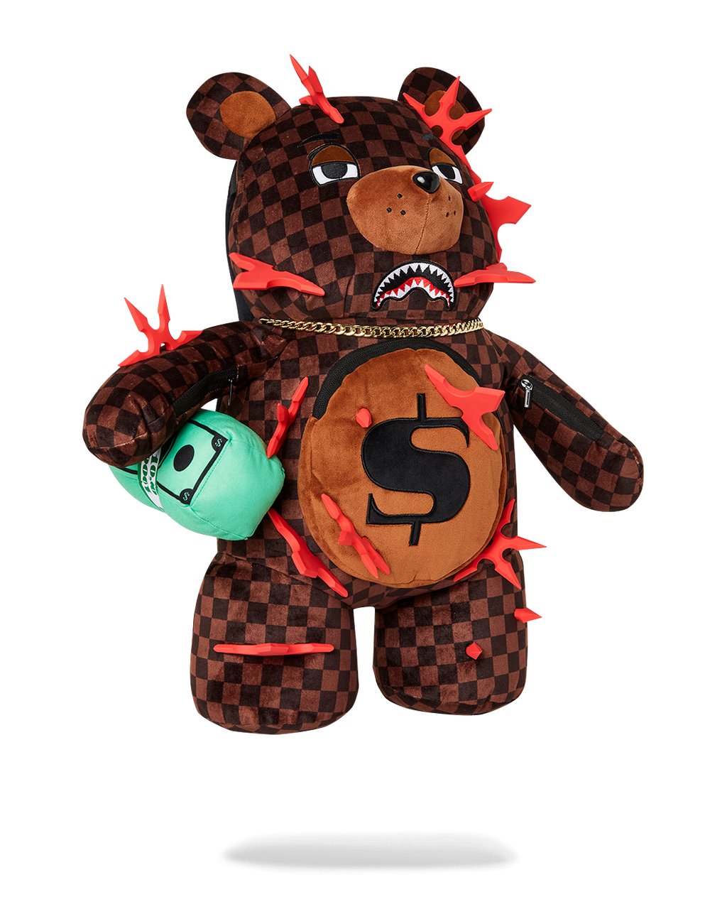 SPRAYGROUND OUCH, WHATEVER MONEYBEAR BACKPACK