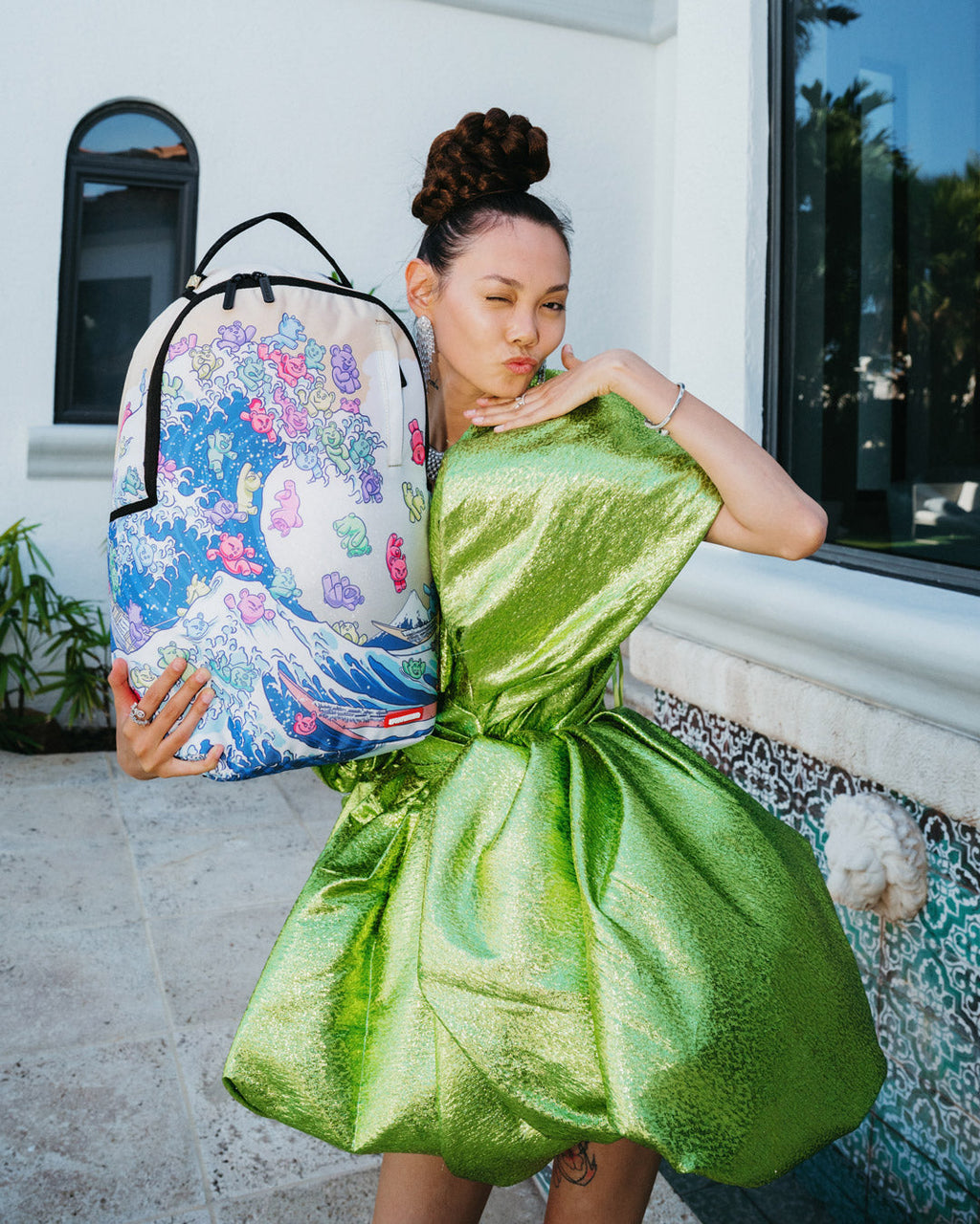 SPRAYGROUND GUMMY BEAR WAVES BACKPACK