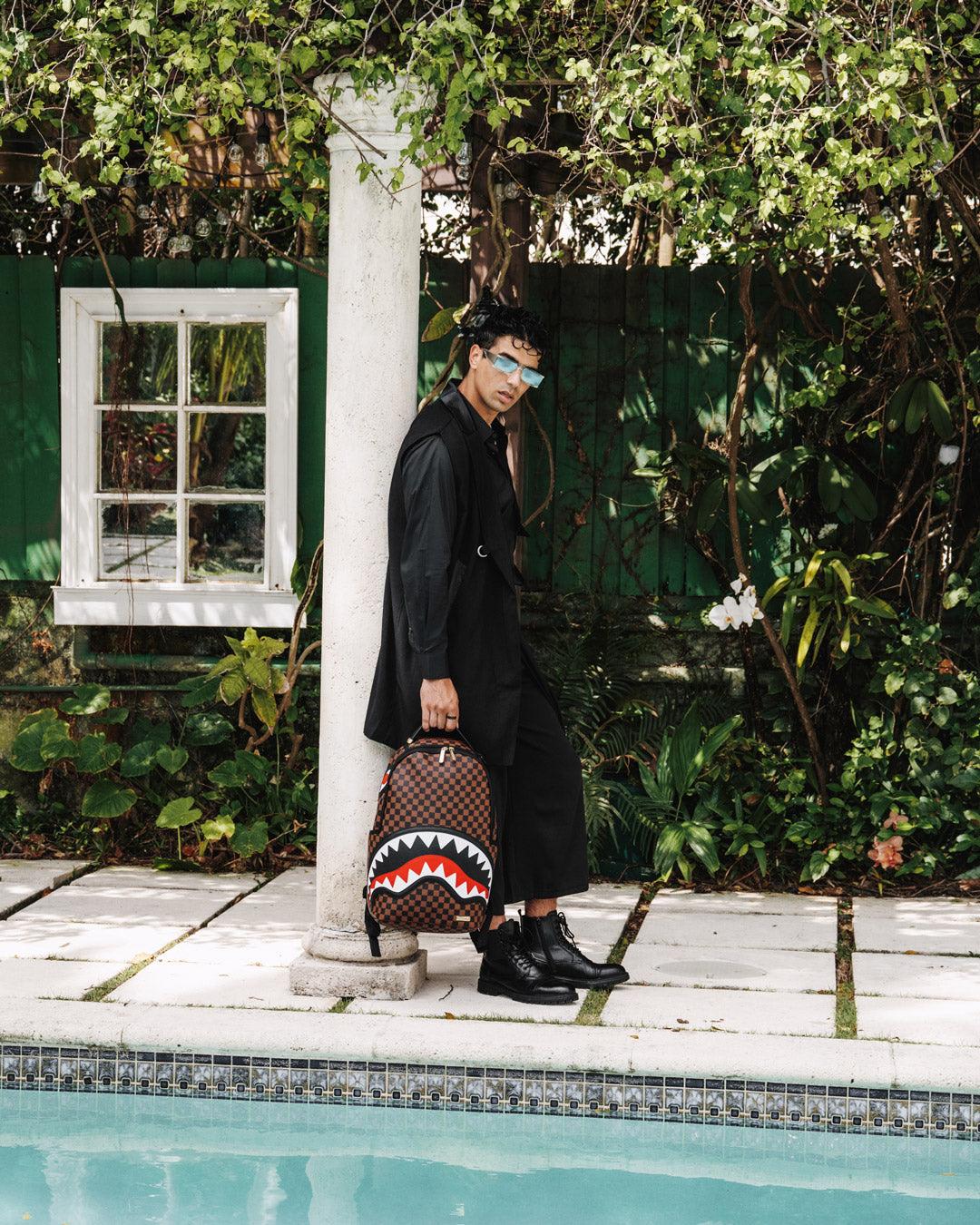 SPRAYGROUND SAWTOOTH SHARKS IN PARIS DLXSV BACKPACK