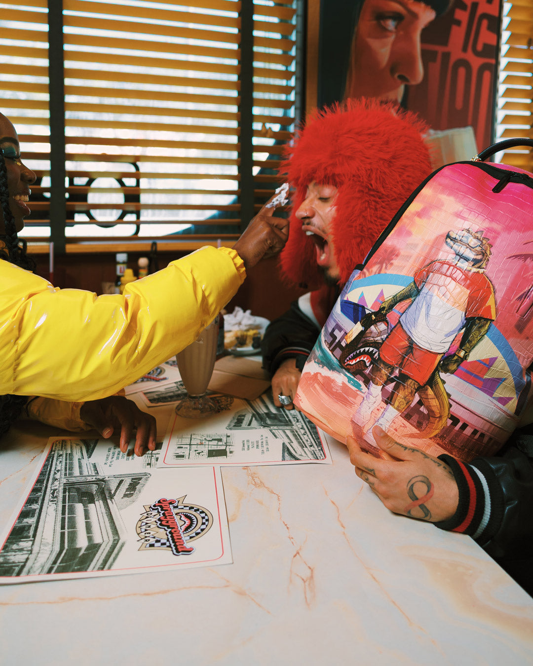 SPRAYGROUND CROCASSO - JET DRIFT BACKPACK