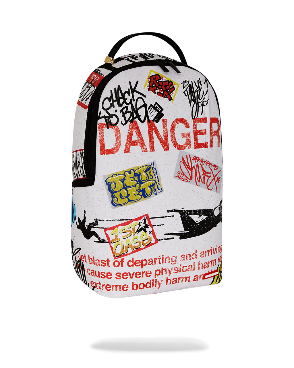 SPRAYGROUND JETBLAST SIGN ON THE RUNWAY BACKPACK