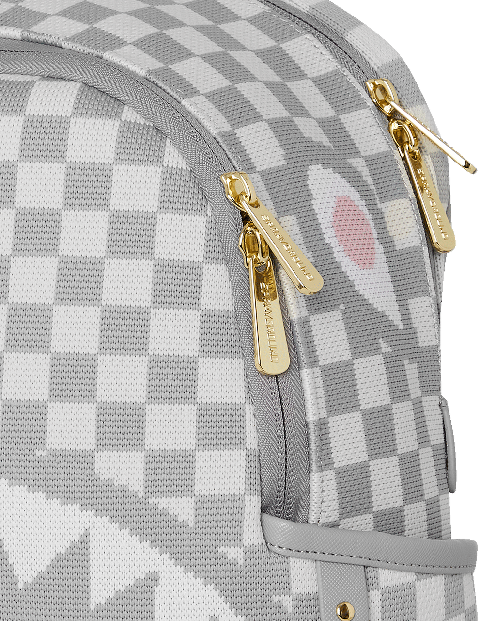 SPRAYGROUND KNIT SHARKS IN PARIS IN CREAM SAVAGE BACKPACK