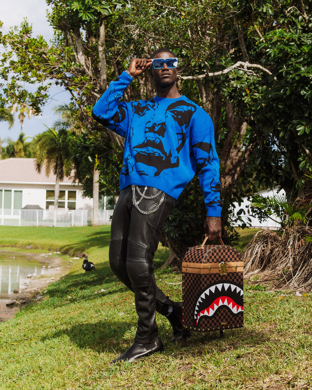 SPRAYGROUND HENNYVILLE TRUNK BACKPACK