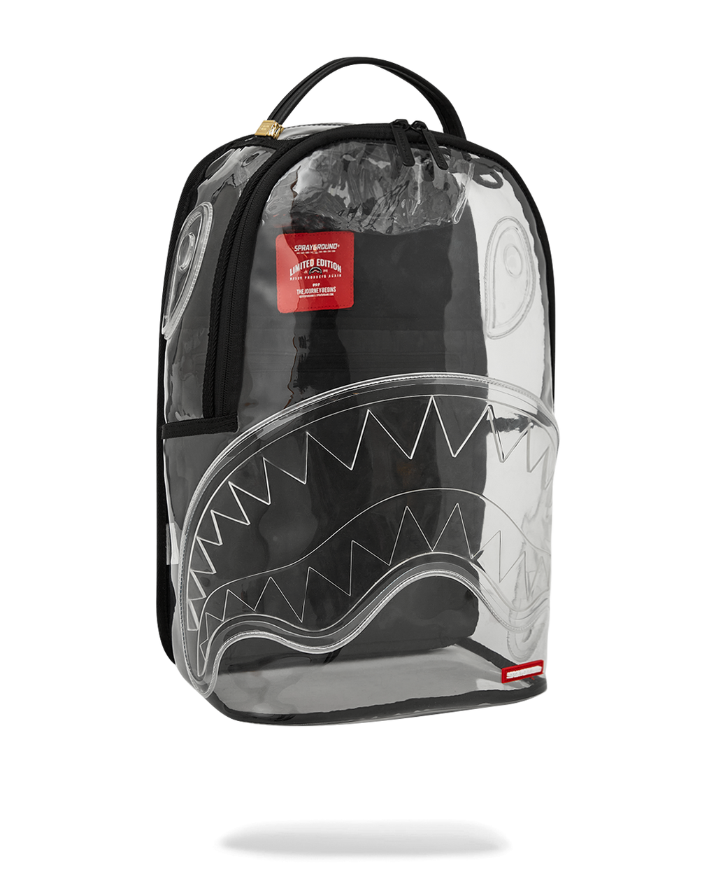 SPRAYGROUND CLEAR BACKPACK - SHARKS IN PARIS BEAR