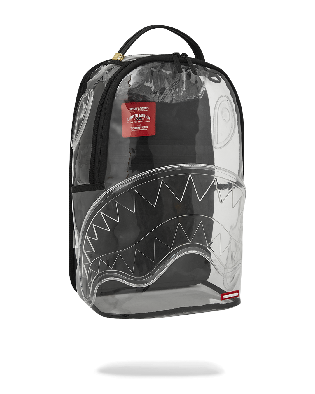 SPRAYGROUND CLEAR BACKPACK - SHARKS IN PARIS BEAR