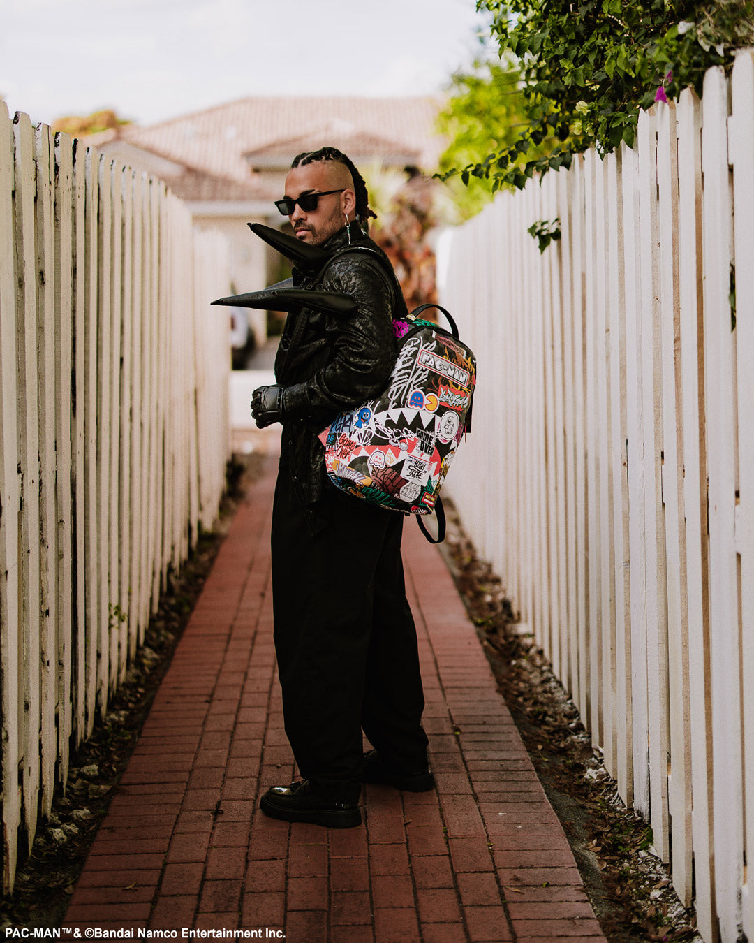 SPRAYGROUND PACMAN LEVELED-UP ART BACKPACK