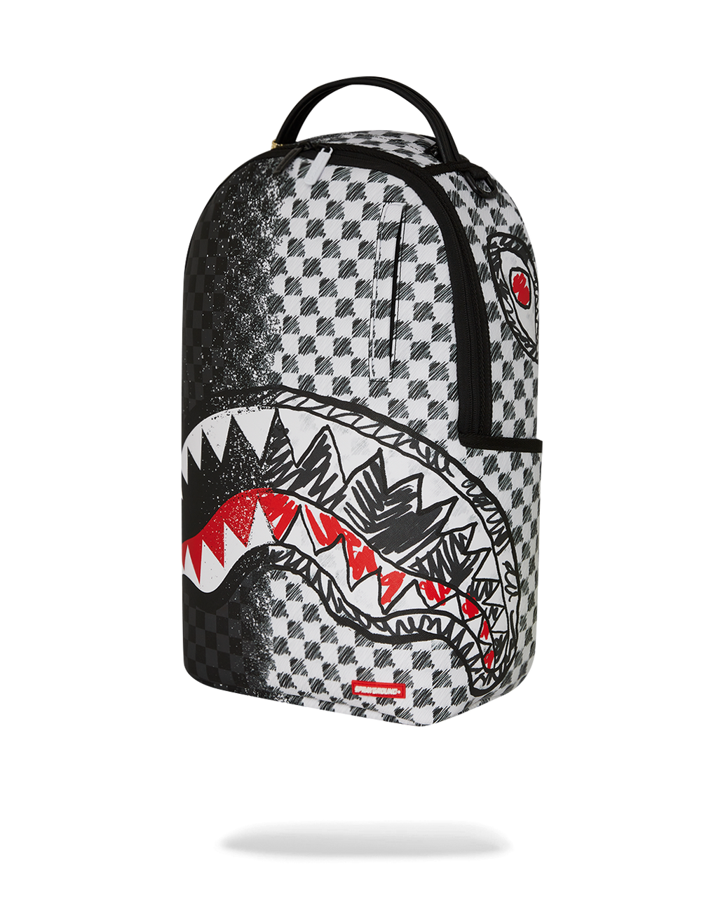 SPRAYGROUND SCRIBBLE DRIBBLE CHECK BACKPACK
