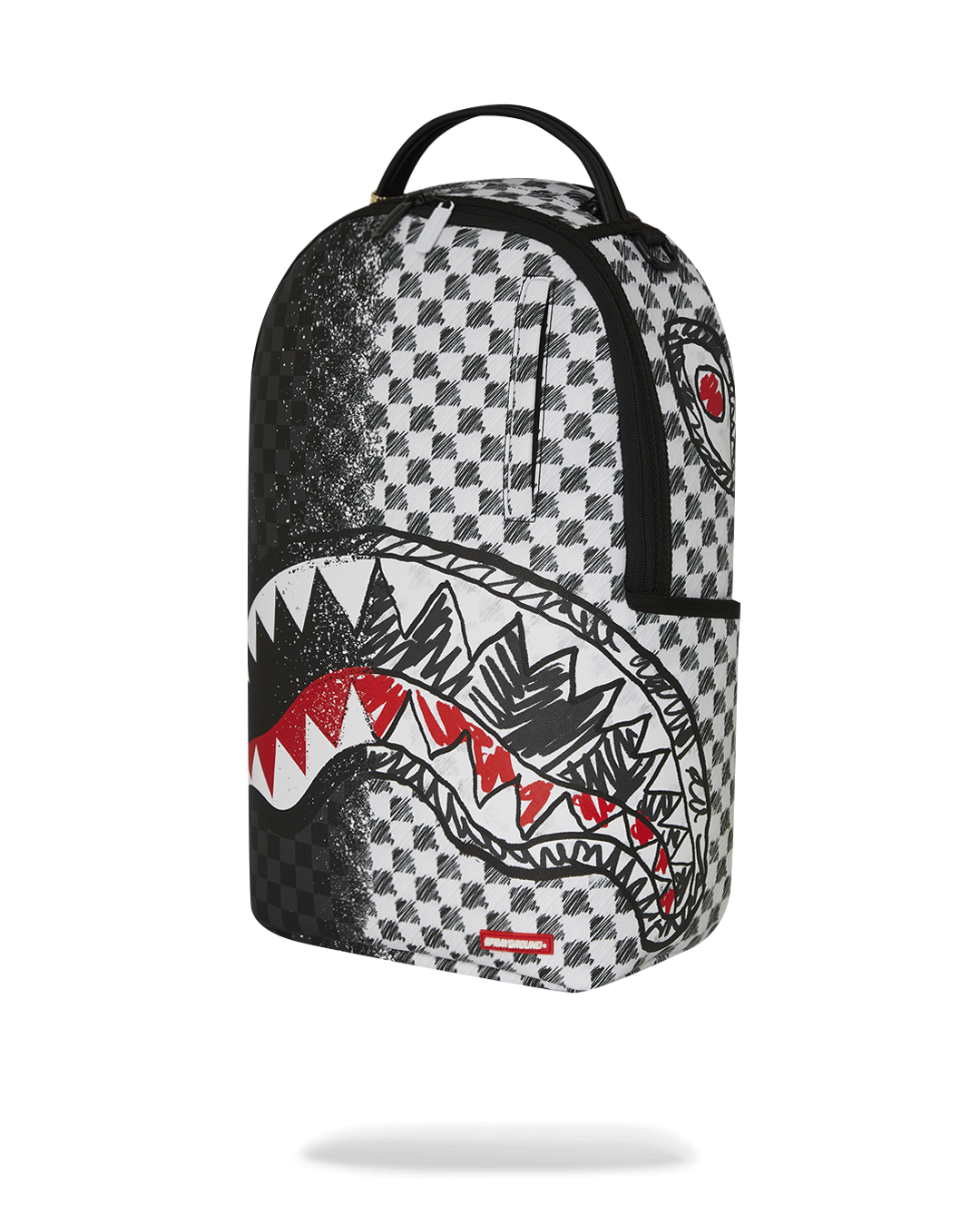 SPRAYGROUND SCRIBBLE DRIBBLE CHECK BACKPACK