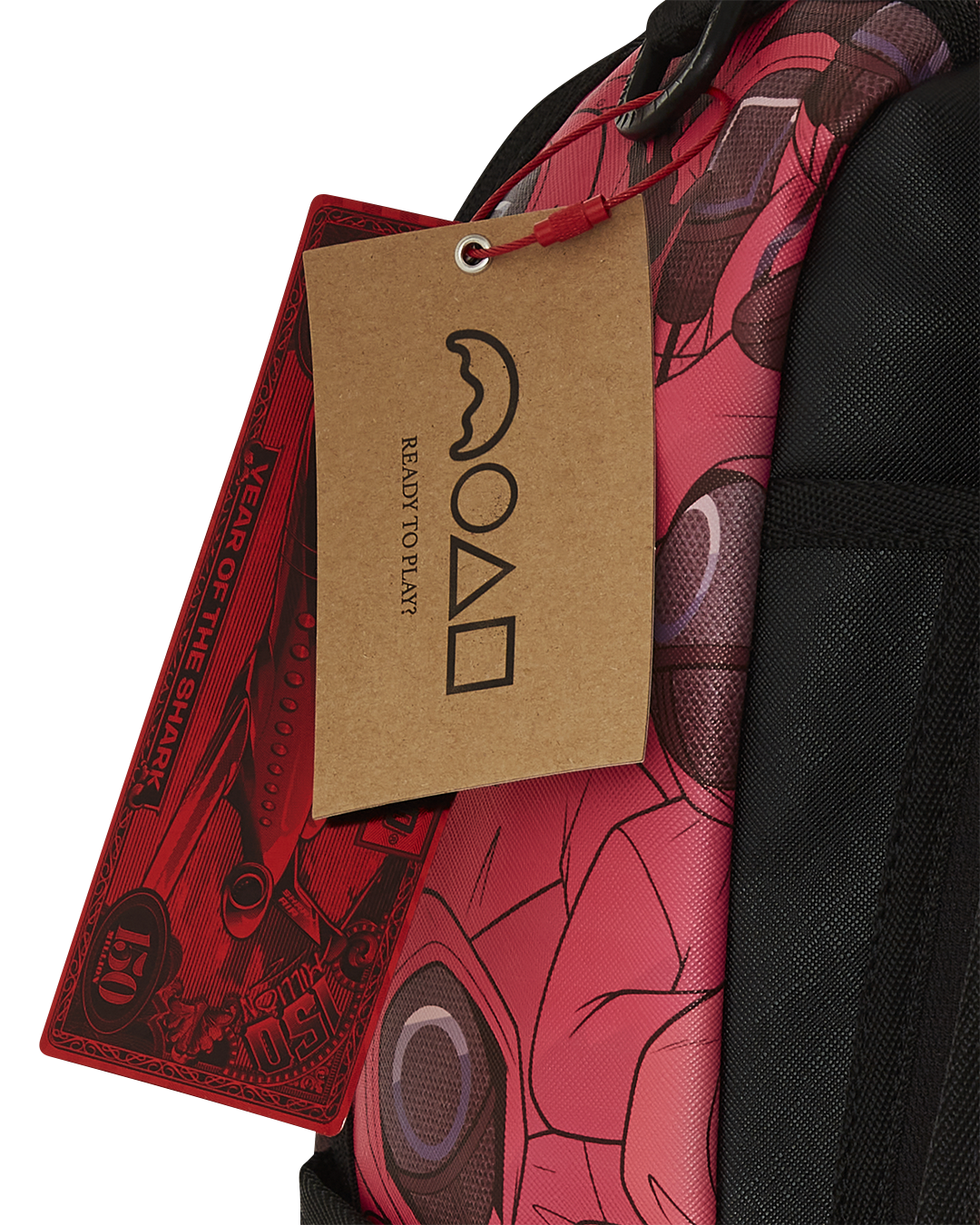 SPRAYGROUND SQUID GAME COLLAB FRONT MAN CREW BACKPACK