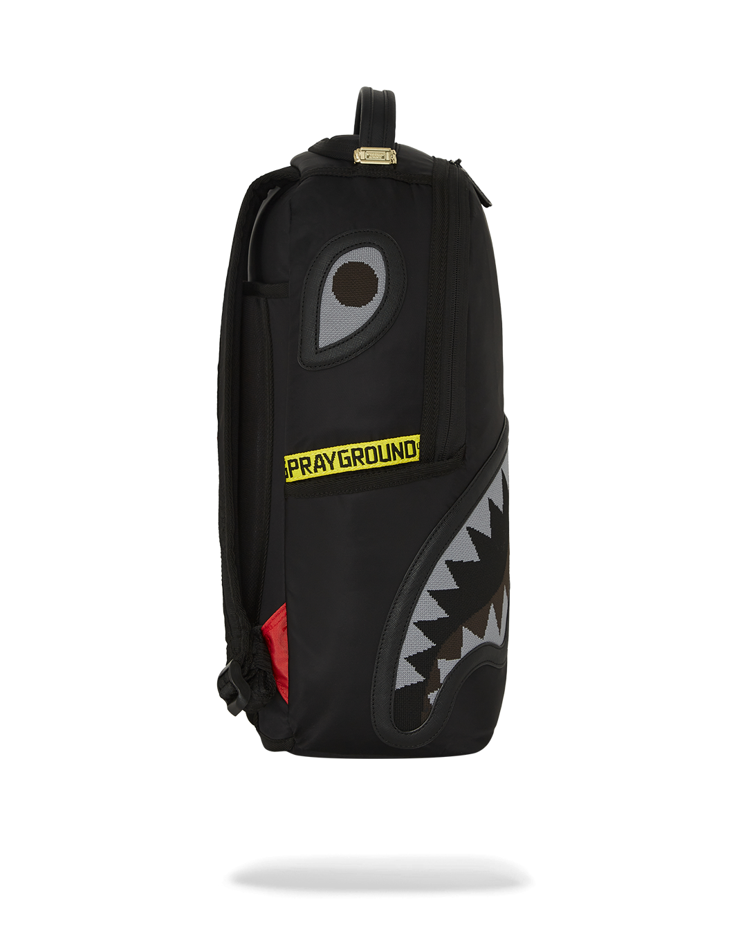 SPRAYGROUND SHARK CENTRAL PARACHUTE DLX SATIN BACKPACK