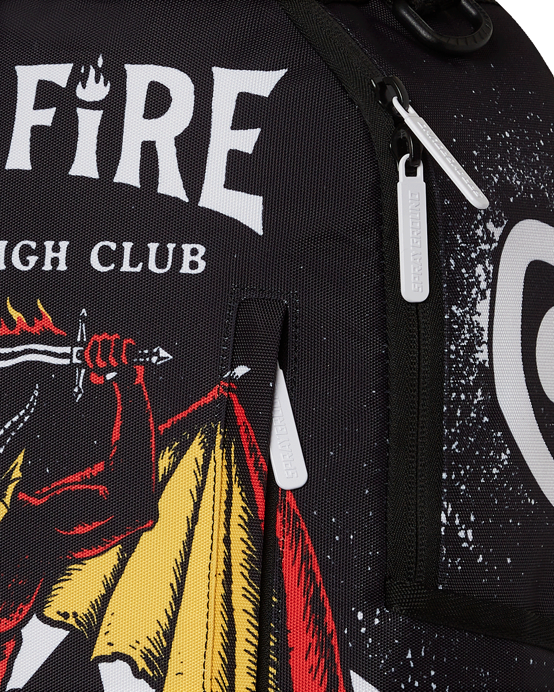 SPRAYGROUND STRANGER THINGS HELLFIRE BACKPACK