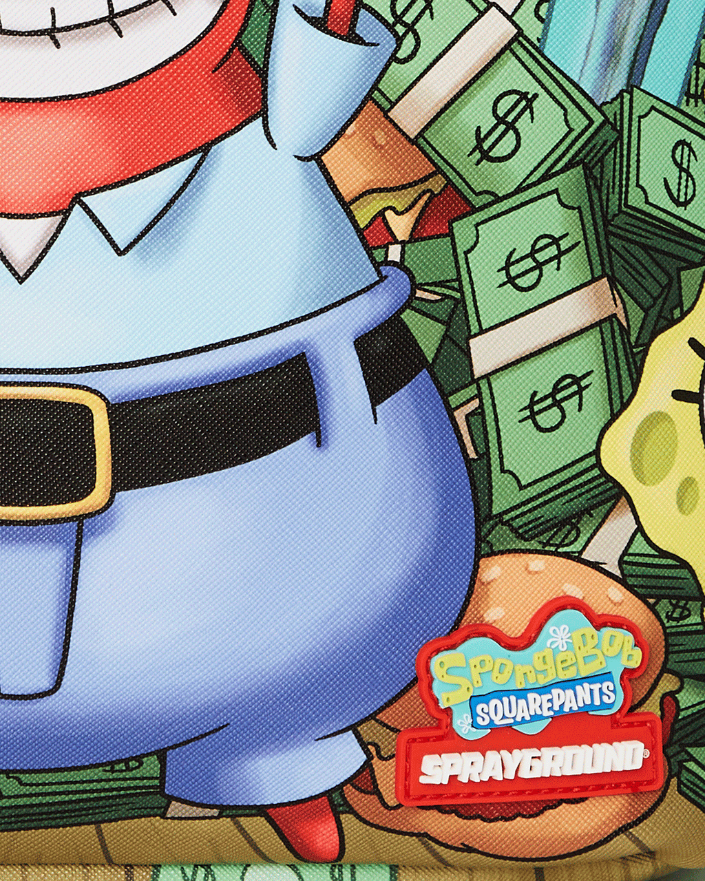 SPRAYGROUND SPONGEBOB STACK UP KRABS BACKPACK