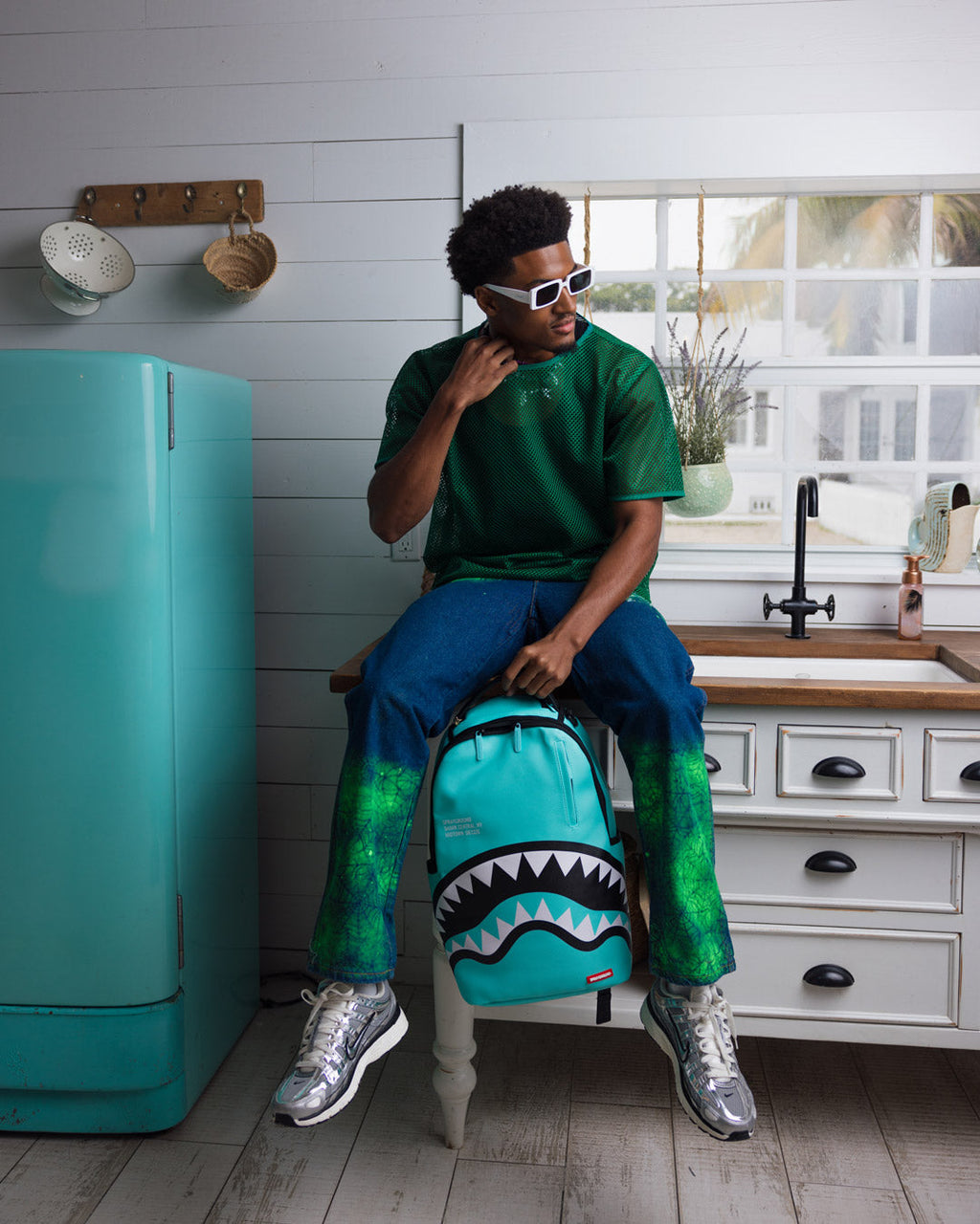 SPRAYGROUND SHARK CENTRAL ADRIATIC DLXSV BACKPACK