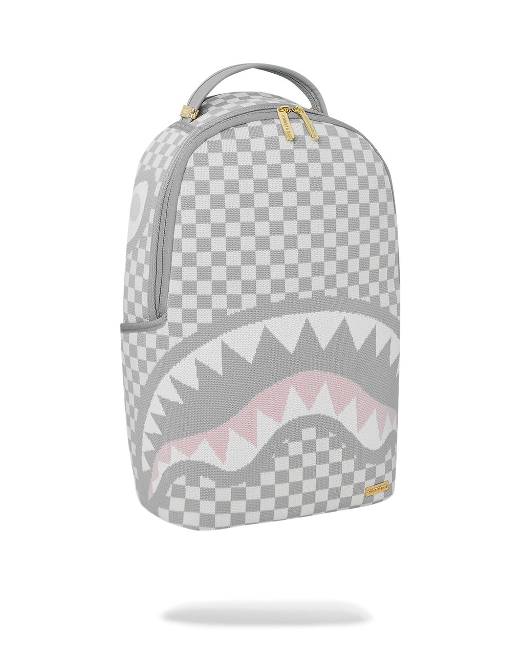SPRAYGROUND KNIT SHARKS IN PARIS IN CREAM DLX BACKPACK