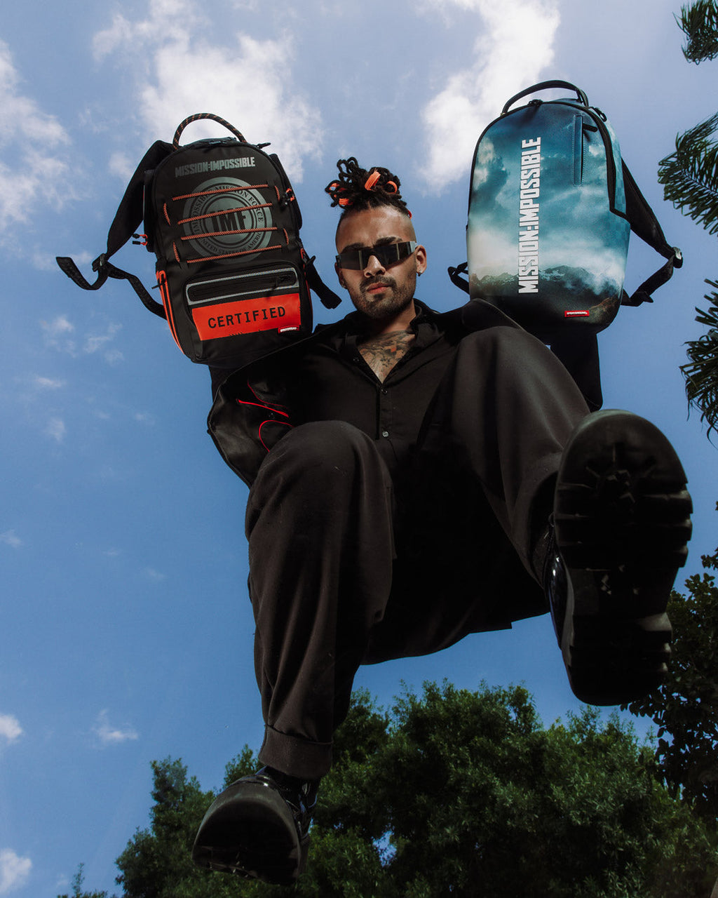 SPRAYGROUND MISSION IMPOSSIBLE CERTIFIED IMPOSSIBLE BACKPACK