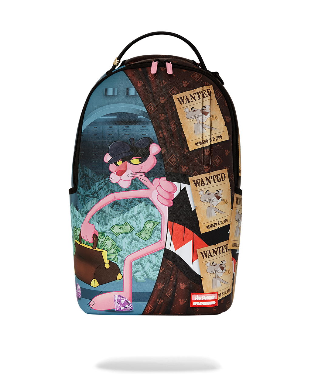 SPRAYGROUND PINK PANTHER HEIST GETAWAY DLXV BACKPACK