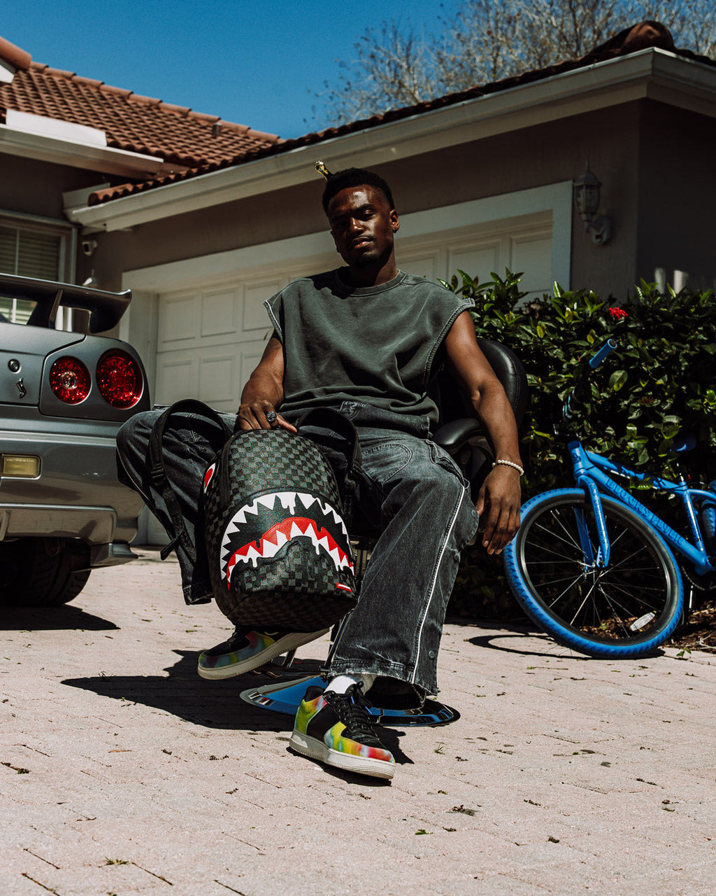 SPRAYGROUND SHARKS IN PARIS THUNDERDRIP BACKPACK