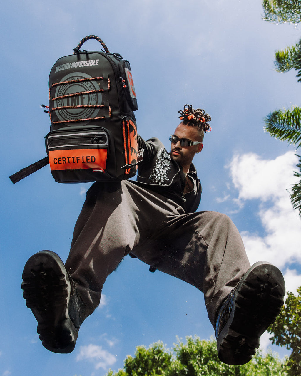 SPRAYGROUND MISSION IMPOSSIBLE CERTIFIED IMPOSSIBLE BACKPACK