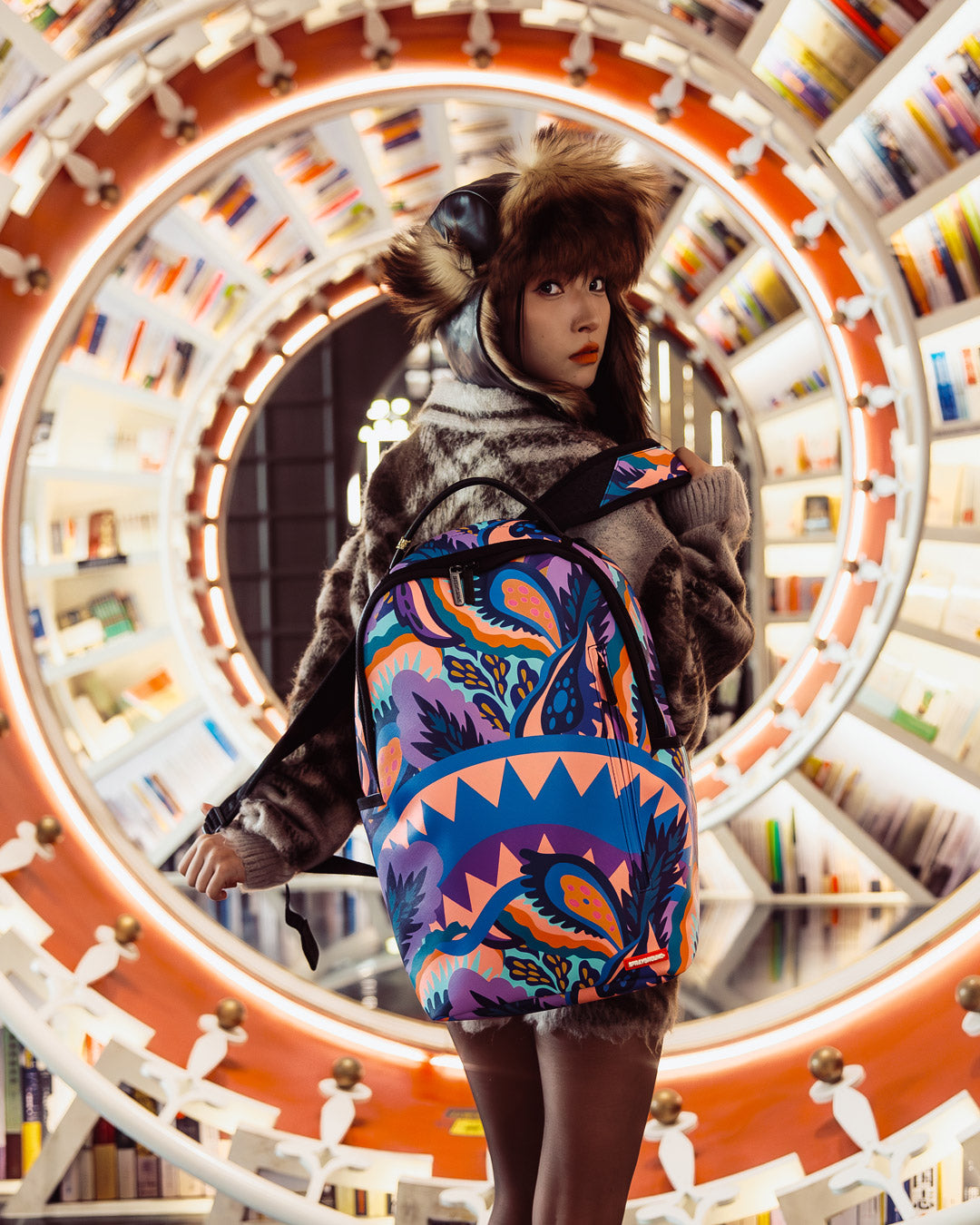 SPRAYGROUND AQUATIC DAZE DLXSV BACKPACK