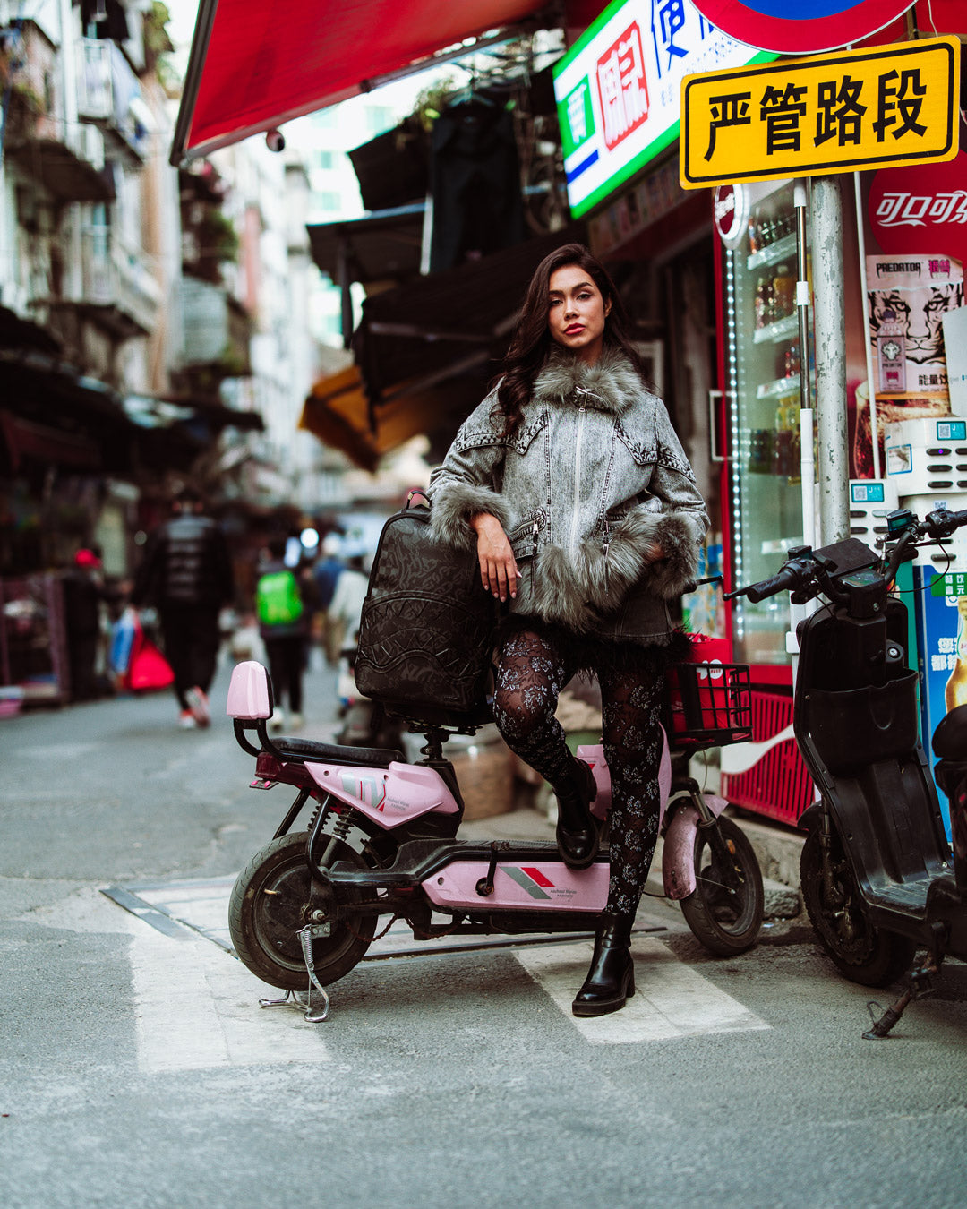 SPRAYGROUND 4AM DLX BACKPACK